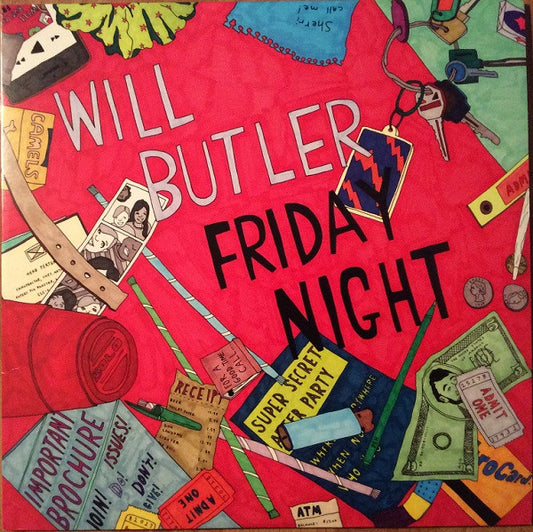 Will Butler* - Friday Night (LP, Album)