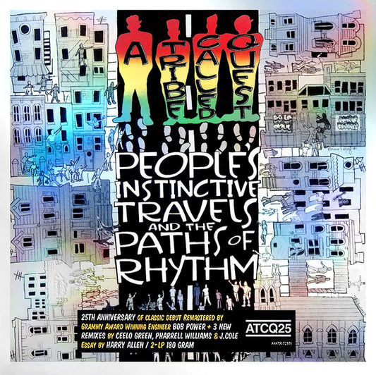 A Tribe Called Quest - People's Instinctive Travels And The Paths Of Rhythm (2xLP, Album, RE, RM, 25t)