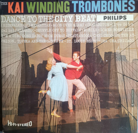The Kai Winding Trombones - Dance To The City Beat (LP, Album)