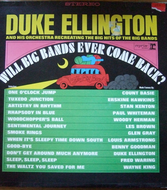 Duke Ellington And His Orchestra - Will Big Bands Ever Come Back? (LP, Album, RP)