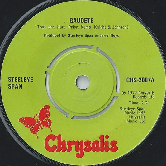 Steeleye Span - Gaudete (7", Single)