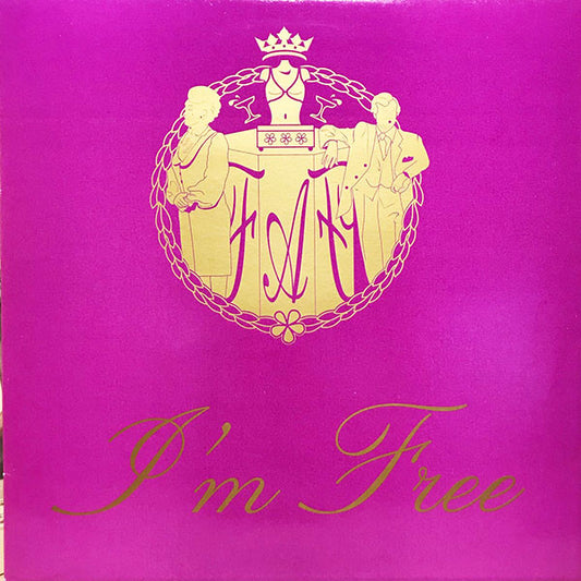 F.A.F* - I'm Free (12", Promo)