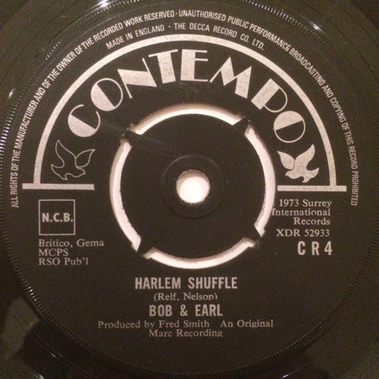 Bob & Earl - Harlem Shuffle (7", Single)