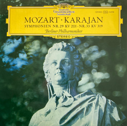 Mozart* • Karajan* / Berliner Philharmoniker - Symphonien Nr.29 KV 201 • Nr.33 KV 319 (LP, Album)