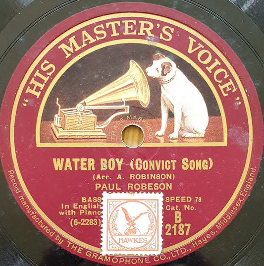 Paul Robeson - Water Boy / Steal Away (Shellac, 10")