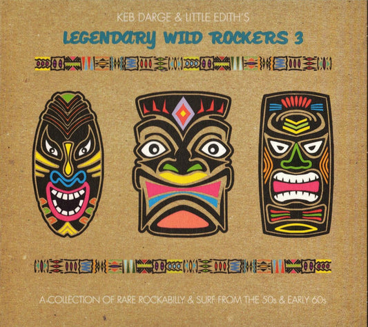 Keb Darge & Little Edith (2) - Keb Darge & Little Edith's Legendary Wild Rockers 3 (CD, Comp)