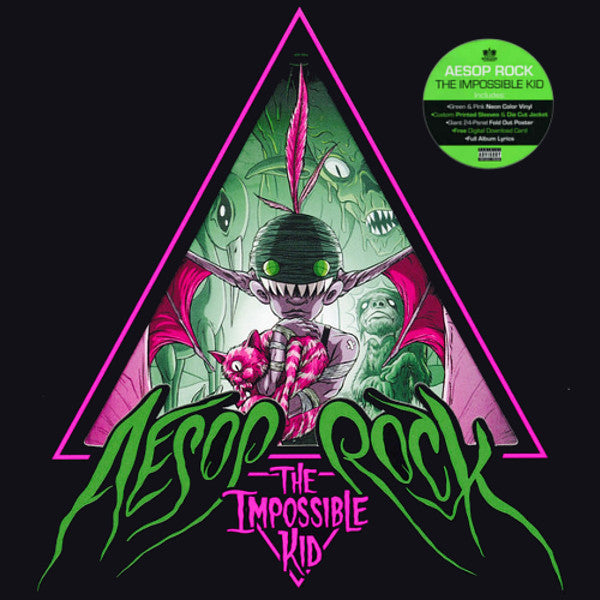 Aesop Rock - The Impossible Kid (LP, Gre + LP, Pin + Album)