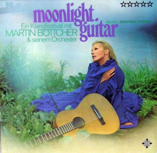 Martin Böttcher Und Sein Orchester* Solist: Siegfried Schwab - Moonlight Guitar (LP, Album)