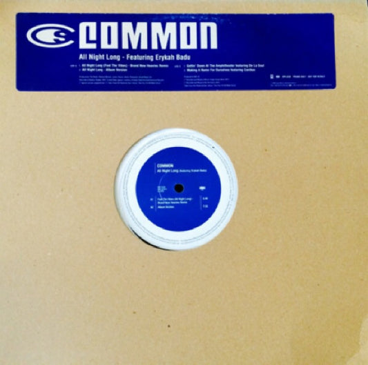 Common - All Night Long (12", Promo)