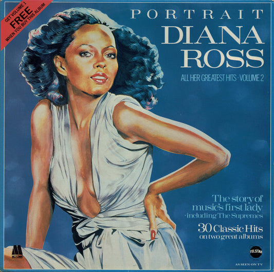 Diana Ross - Portrait - All Her Greatest Hits - Volume 2 (LP, Comp)