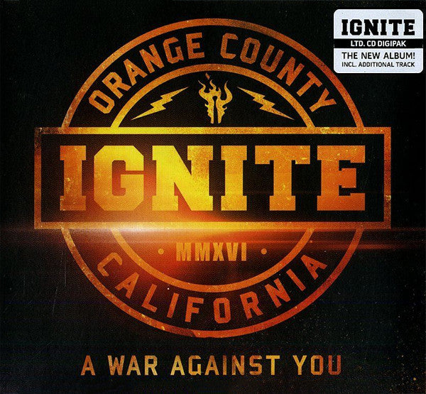 Ignite - A War Against You (CD, Album, Ltd, Dig)