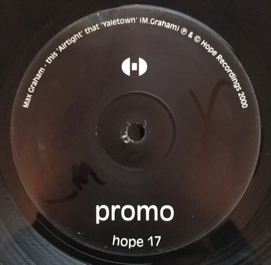 Max Graham - Airtight / Yaletown (12", Promo)
