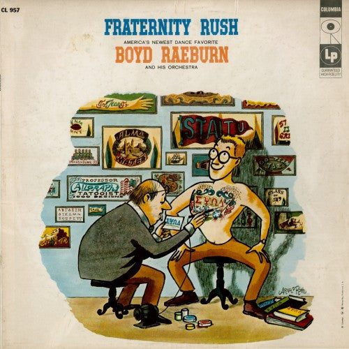 Boyd Raeburn And His Orchestra - Fraternity Rush (LP, Album, Mono)