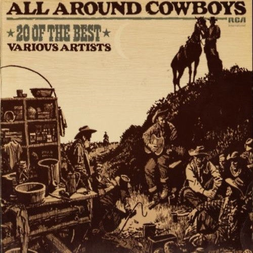 Various - All Around Cowboys - 20 Of The Best (LP, Comp)