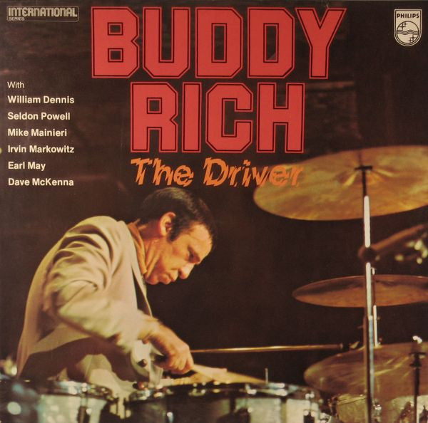 Buddy Rich - The Driver (LP, Album, RE)