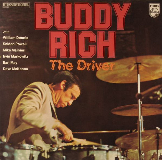 Buddy Rich - The Driver (LP, Album, RE)