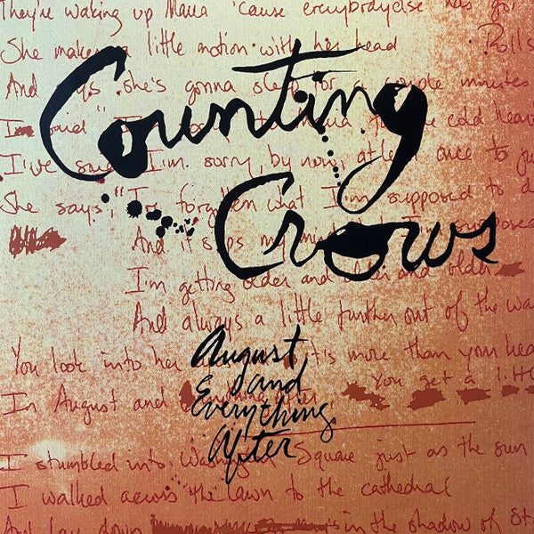 Counting Crows - August And Everything After (2xLP, Album, RE, 180)