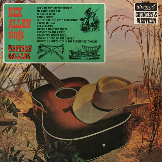 Rex Allen - Rex Allen Sings Western Ballads (LP)