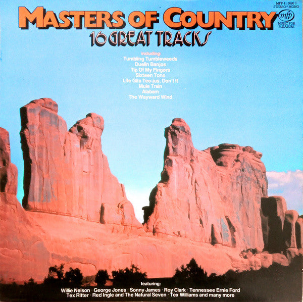 Various - Masters Of Country (16 Great Tracks)  (LP, Comp, Mono)