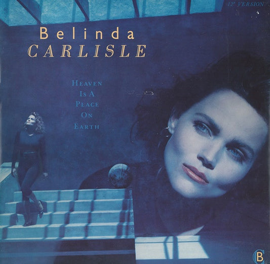 Belinda Carlisle - Heaven Is A Place On Earth (12", Single, Red)