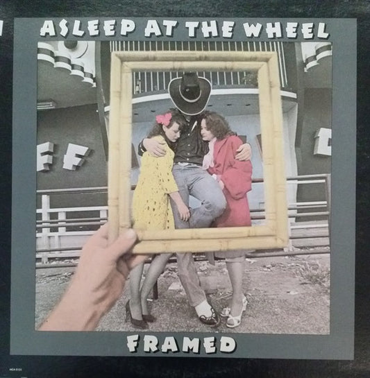 Asleep At The Wheel - Framed (LP, Album, Pin)