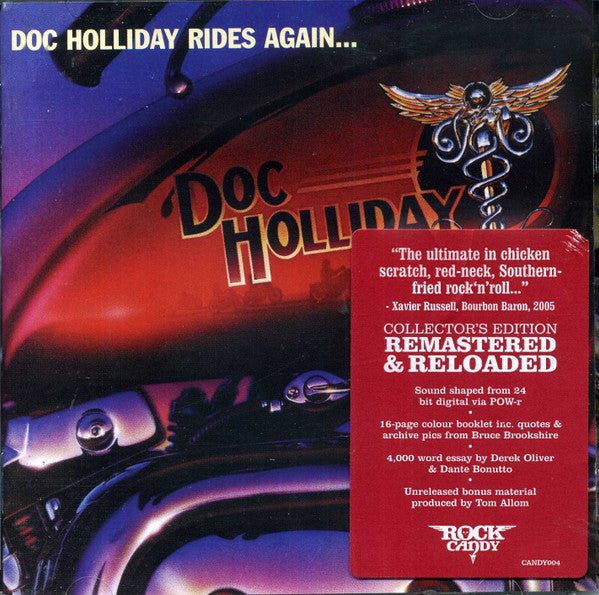 Doc Holliday (3) - Doc Holliday Rides Again... (CD, Album, RE, RM)