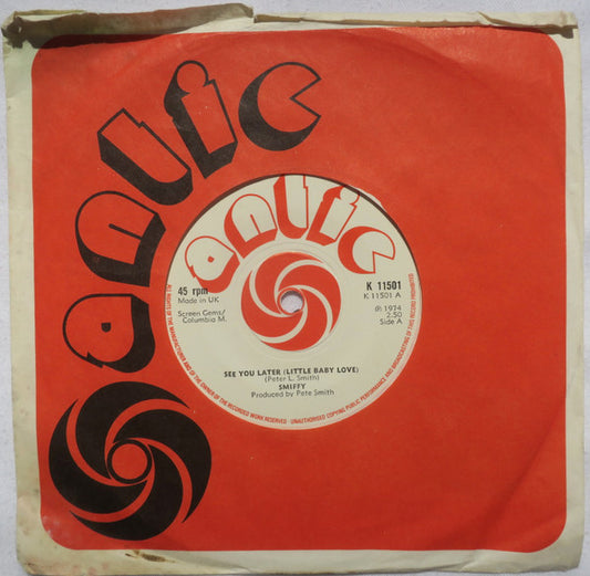 Smiffy - See You Later (Little Baby Love) (7", Single)
