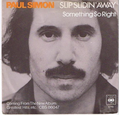 Paul Simon - Slip Slidin' Away (7", Single)