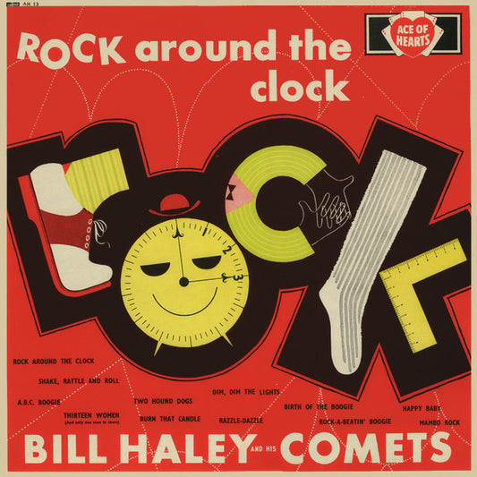 Bill Haley And His Comets - Rock Around The Clock (LP, Album, Comp, Mono, RE)