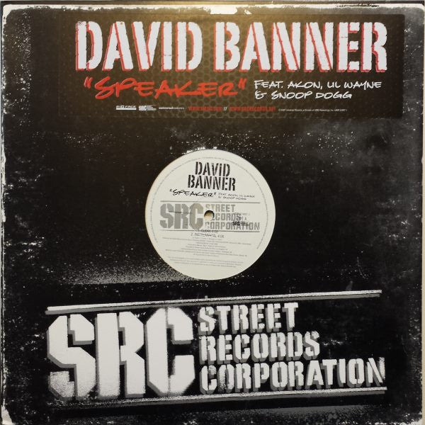 David Banner - Speaker (12", Single, Promo)