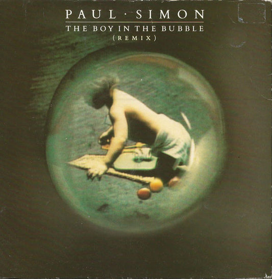 Paul Simon - The Boy In The Bubble (7", Single, Sil)