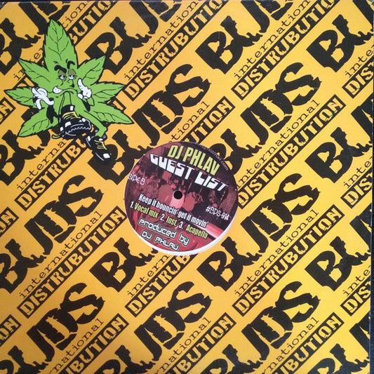 DJ Phlav - Guest List (12")