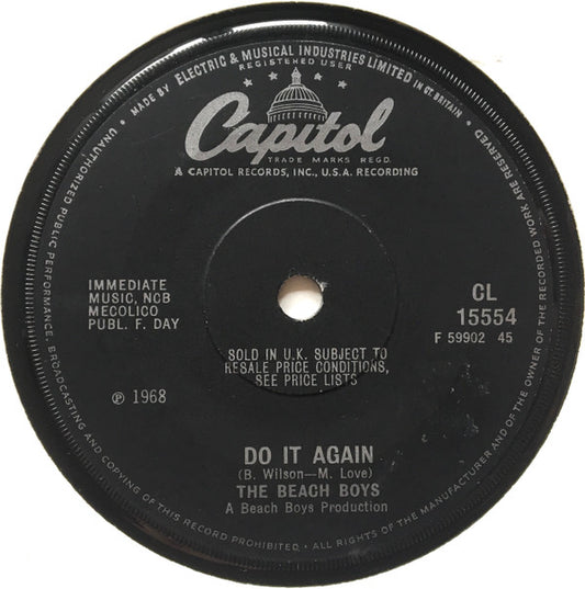 The Beach Boys - Do It Again (7", Single, Mono, Sol)