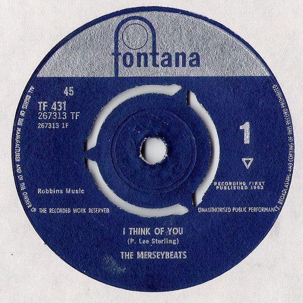 The Merseybeats - I Think Of You (7", Single, 3-P)
