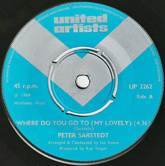 Peter Sarstedt - Where Do You Go To (My Lovely) (7", Single)