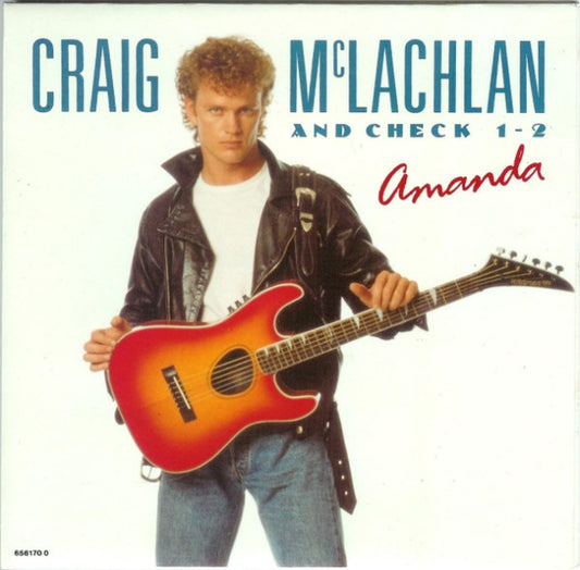 Craig McLachlan And Check 1-2* - Amanda (7", Single, Gat)