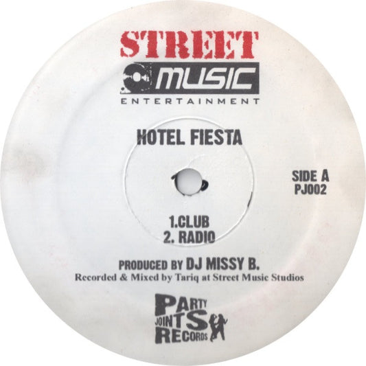 DJ Missy B.* - Hotel Fiesta (12")