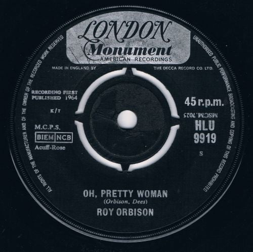 Roy Orbison - Oh, Pretty Woman (7")