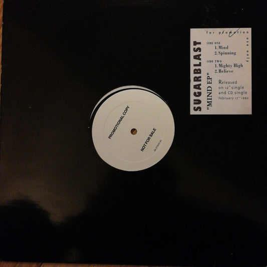 Sugarblast - Mind EP (12", EP, Promo)
