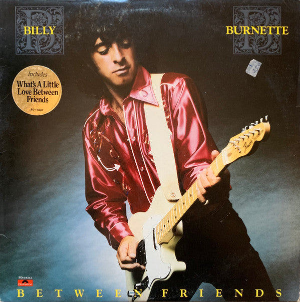 Billy Burnette - Between Friends (LP, Album, Promo)