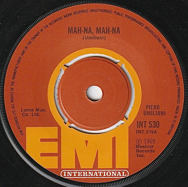 Piero Umiliani - Mah-Na, Mah-Na (7", Single, RE)