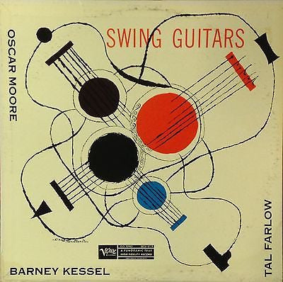 Oscar Moore / Barney Kessel / Tal Farlow - Swing Guitars (LP, Album, Comp, Mono)