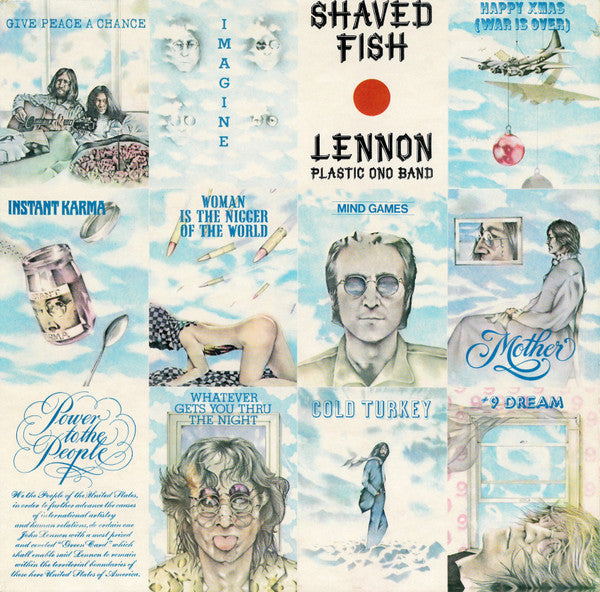 Lennon*, Plastic Ono Band* - Shaved Fish (LP, Album, Comp, '-1)