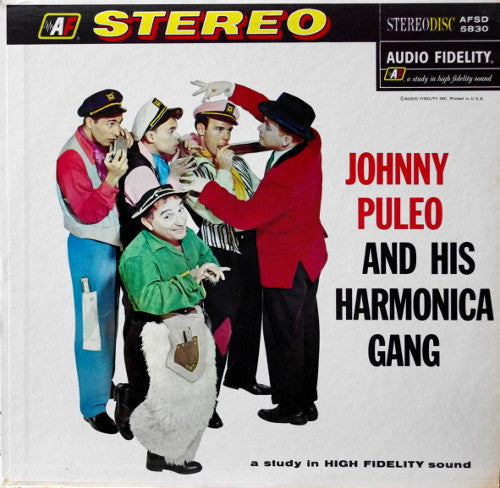 Johnny Puleo And His Harmonica Gang - Johnny Puleo And His Harmonica Gang (LP, Album)