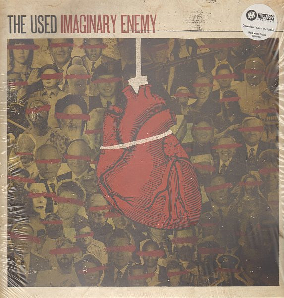 The Used - Imaginary Enemy (LP, Album, Red)