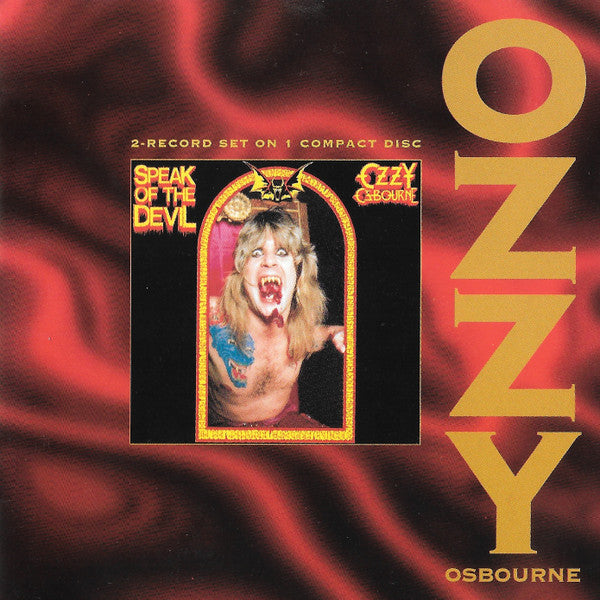 Ozzy Osbourne - Speak Of The Devil (CD, Album, RE, RM)