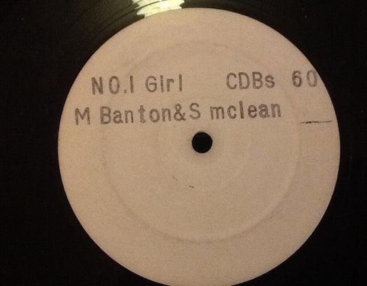 M Banton* & S Mclean* - No 1 Girl (12", W/Lbl)