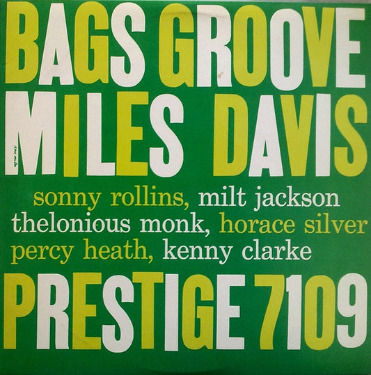Miles Davis - Bags Groove (LP, Album, Comp, RE, RP)