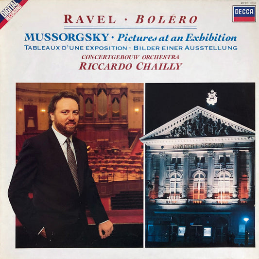 Ravel*, Mussorgsky*, Concertgebouw Orchestra*, Riccardo Chailly - Boléro / Pictures At An Exhibition (LP, Album)