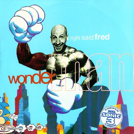 Right Said Fred - Wonderman (12", Single)
